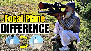 Pcp Airgun Scope  Hunting Season  first focal plane vs second focal plane scope Explanation [upl. by Anaihsat]