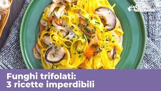 FUNGHI TRIFOLATI IN PADELLA  Ricetta perfetta anche per pasta e crostini [upl. by Drofla]