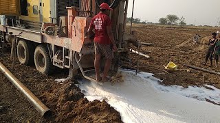 How To Borewell Drilling 10 Easy Steps  Borewells Video  Borewell drilling in world [upl. by Farmelo]