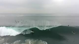 Big Surf Sunday Redondo Breakwall Redondo Breakwater [upl. by Carrissa377]