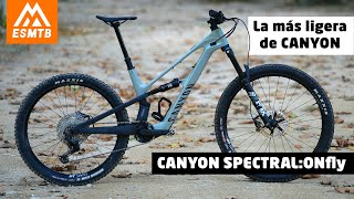 Canyon SpectralONfly difumina la línea entre MTB y eMTB [upl. by Anerual]