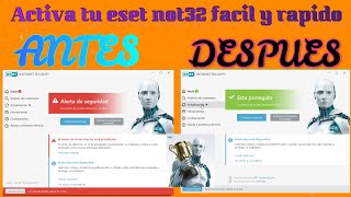 COMO ACTIVAR Y ACTUALIZAR la LICECIA del ANTIVIRUS ESET NOD 32 GRATIS 2021ACTIVA ANTIVIRUS GRATIS [upl. by Yelyah]