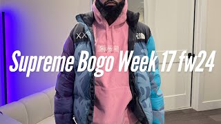 Supreme Box logo Week 17 FW24 Hoodie And Beanie Sizing Tips [upl. by Canica]