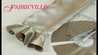 Madeleine amp Fabricville  How to sew a flounce edge [upl. by Caravette]