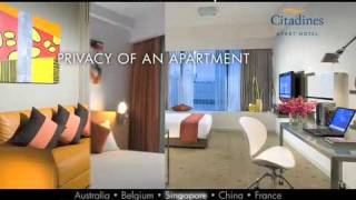 Citadines Singapore Mount Sophia  chic and modern serviced apartments [upl. by Alaehs]