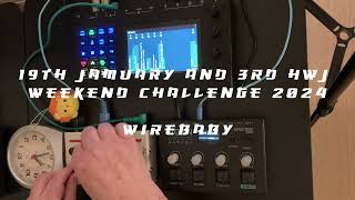 19th JAMuary 2024 and third HWJ weekend challenge 2024 [upl. by Otreblaug819]