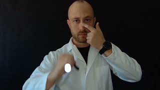 1 Minute Cranial Nerve Exam Fast ASMR [upl. by Nedgo]