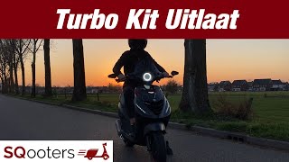 Piaggio Zip 4t 2v Turbo Kit Uitlaat  Exhaust  Sqooters [upl. by Estrella]