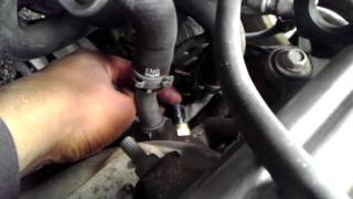 Coolant temperature sensor replacement Saturn ion [upl. by Woodhouse]