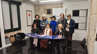 Presentación del libro Prosas Rotas de Stella Maris G Balbuena en la galería Sargadelos de Vigo [upl. by Ennaul]