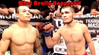 What Really Happened Khabib Nurmagomedov vs Gleison Tibau [upl. by Kammerer491]