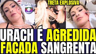 BOMBA ANDRESSA URACH É ATACADA POR JUJU FERRARI EM BRIGA VIOLENTA E LEVA 4 PONTOS NO ROSTO [upl. by Akcinehs]