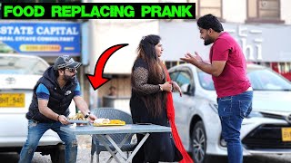 Food Replacing Prank Part 3  Pranks In Pakistan  Humanitarians [upl. by Eilis]