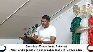 Run Est  Viladat Imam Hassan Askari As  10Rabiul Akhar1446  13102024  Qassidas [upl. by Ntsyrk]