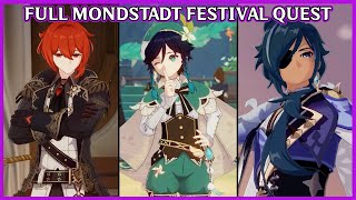 Full Mondstadt Festival Event  Of Ballads and Brew  Genshin Impact 31 [upl. by Cosme]