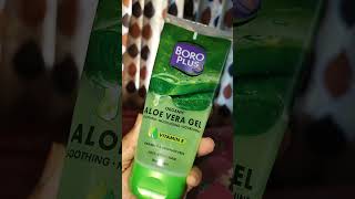 Boroplus aloevera Gel Best aloevera Gel for Face  Body amp Hair beautycare [upl. by Ahsiruam]