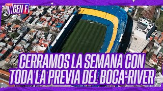 ¡PROGRAMÓN PARA CERRAR LA SEMANA CON TODA LA PREVIA DEL SUPERCLÁSICO [upl. by Ellerahc]