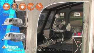 Vango Caravan Awning  Sanna AirAwning® filmed 2014 [upl. by Ecenaj578]