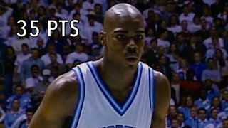 Antawn Jamison 35 PTS vs Duke  Feb 5 1998 [upl. by Elmore]