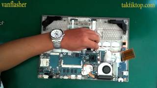 Toshiba Portege R830 R835 Z830 Z835 Disassembly And Fan Cleaning [upl. by Hardigg]