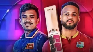 West Indies versus Sri Lanka first ODI highlights and best spell cricket srilanka westindies [upl. by Irej]