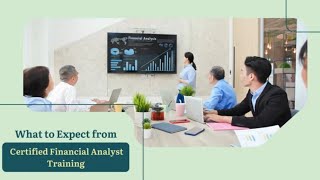 What to Expect From CFA Training financialanalysis certificate [upl. by Napas788]