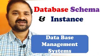 Schema and Instance in DBMS  Database Management Systems [upl. by Eelyek]