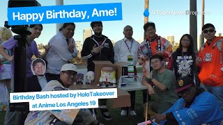 HoloTakeover Celebrates Amelia Watsons Birthday 2024 [upl. by Dyraj]