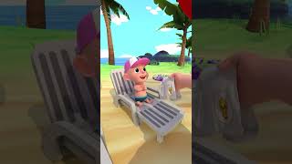 Swim Safety Song  Beach Song  Nursery Rhymes amp Kids Songs shorts nurseryrhymes [upl. by Yesac206]