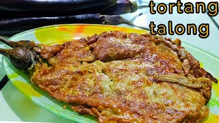 Easy Tortang Talong Recipe3Ingredient Ulam Recipe [upl. by Henn]