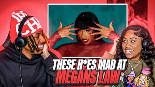 MEG COMING AT EVERYBODY🤯 Megan Thee Stallion  HISS Official Video REACTION [upl. by Gierk]