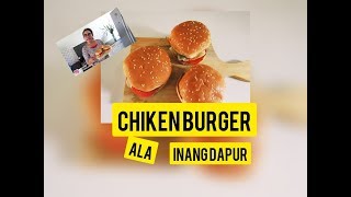 CHICKEN BURGER [upl. by Etterb]