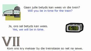 Learn Afrikaans SMSTEXT Messages 1 [upl. by Andeee113]