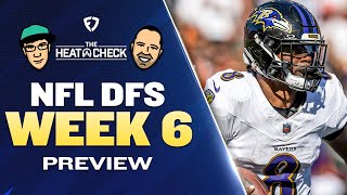 NFL DFS Week 6 Picks  FanDuel Lineup Advice [upl. by Hasheem]