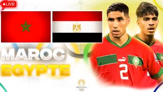 🔴🇪🇬🇲🇦 EGYPTE  MAROC LIVE  🚨DIMA MAGHREB  🔥EN ROUTE POUR LA MEDAILLE DE BRONZE   JO 2024 [upl. by Rafaelle]