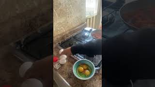 Chorizo Con huevo undiaenmivida cocina mividadiaria viralvideo shorts [upl. by Cofsky]