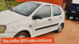 Tata Indica pure owneboard 2010 model good running condition price 65000 [upl. by Nybor]