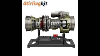 T900 turboshaft engine  Stirlingkit [upl. by Akehs]