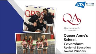 Queen Annes School Nominated for National LTA Tennis Awards [upl. by Yelsnit898]