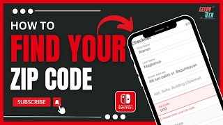 How To Find Your Zip Code on Nintendo Switch [upl. by Bardo234]