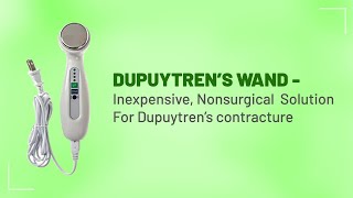 Dupuytrens Wand for Early Stage Dupuytrens Contracture [upl. by Lien]