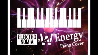 Elektronomia  Energy  Piano Keyboard Cover by Wizario [upl. by Aihsetal595]