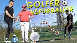 Fußball Challenge gegen PhilderGolfer Fußball vs Golf [upl. by Assenat]