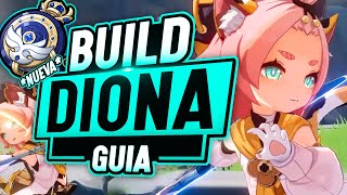 La NUEVA BUILD DEFINITIVA de DIONA  Guia Diona SUPPORT HEALER  Genshin Impact [upl. by Corwun]