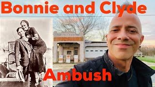 Bonnie amp Clyde ambush aftermath death car film combo HQ [upl. by Inat]