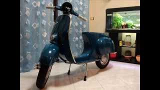 Vespa 90 Super Sprint By Denis [upl. by Anaujahs562]