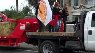 La Michoacana Meat Market Float at Charro Days International Parade [upl. by Garneau]