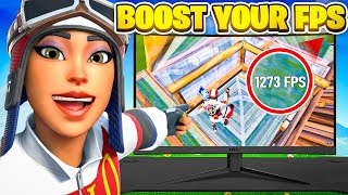 How To BOOST Your FPS in Fortnite Season 4 ULTIMATE GUIDE [upl. by Yacov]