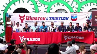 Lanzamiento de la Edición 2024 del Gran Maratón y Triatlón Pacífico Mazatlán Zona Trópico México [upl. by Audette700]