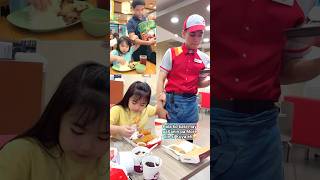 Kala ko InasalJollibee pala to😅 alyonabaquial goodvibes happy funny funnyshorts funnyvideo [upl. by Conrado]